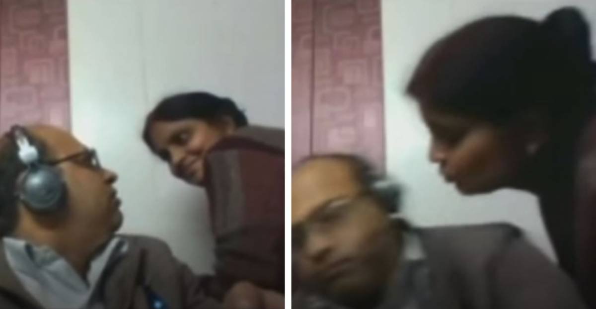 ‘What nonsense are you doing here?’: Professor dodging wife’s kiss on Zoom goes viral