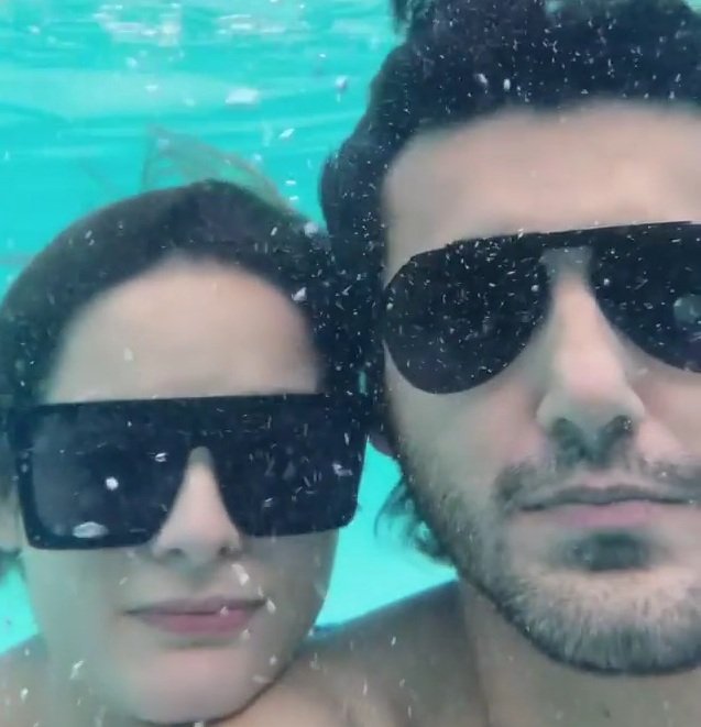 Ahsan Mohsin Ikram, Minal Khan celebrate one year of togetherness