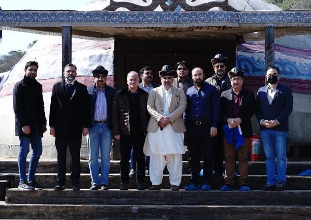 Speaker NA Asad Qaiser tours the sets of ‘Kuruluş: Osman’