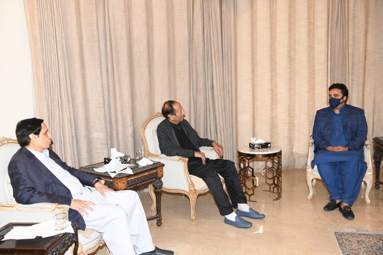 Moonis Elahi denies PPP asking for Q’s support in Senate