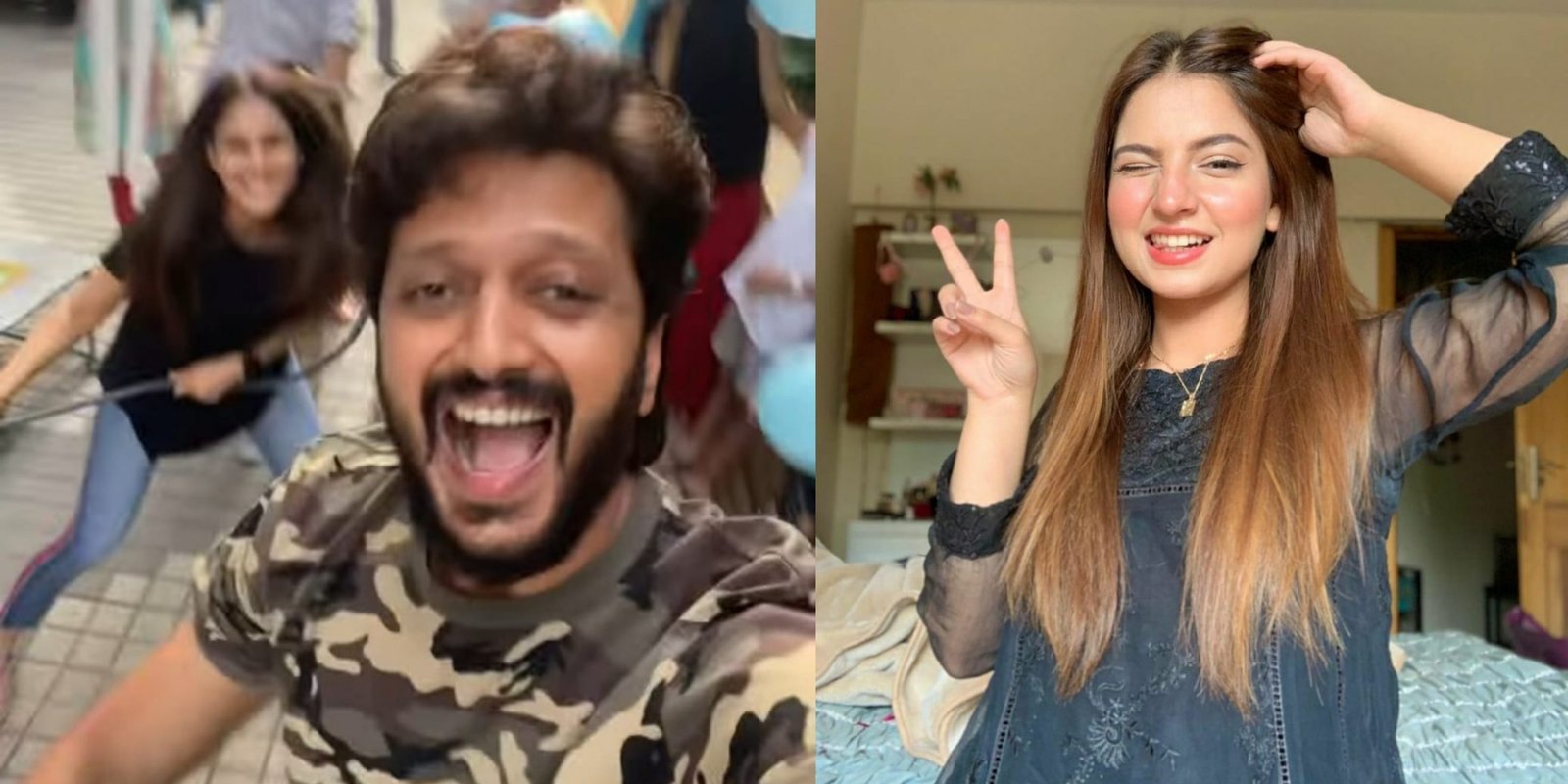 Genelia, Riteish Deshmukh send love to ‘Pawri Girl’