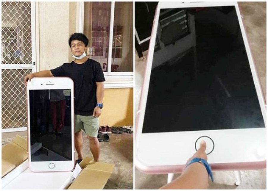 Teen receives table after he orders a cheap iPhone online