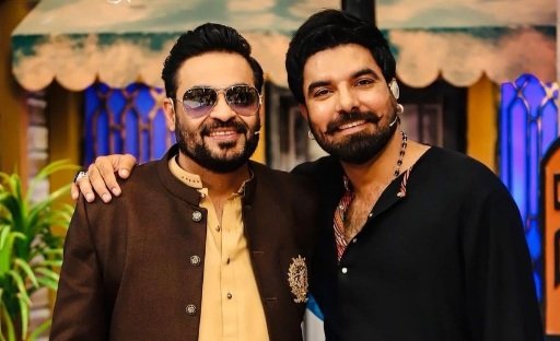 Yasir Hussain recreates the ‘naagin pose’ with Aamir Liaquat