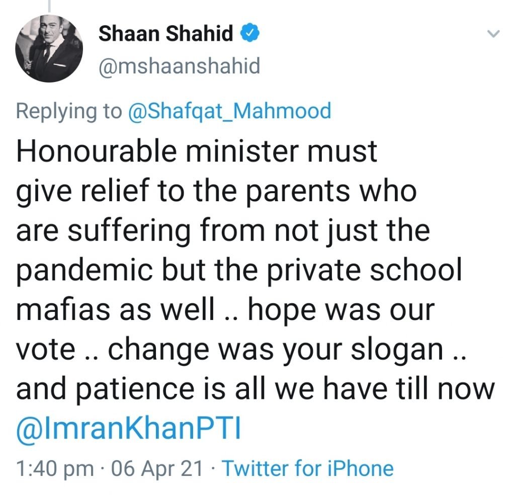 Asim Azhar, Hadiqa Kiani, Shaan urge Shafqat Mahmood to give relief to students