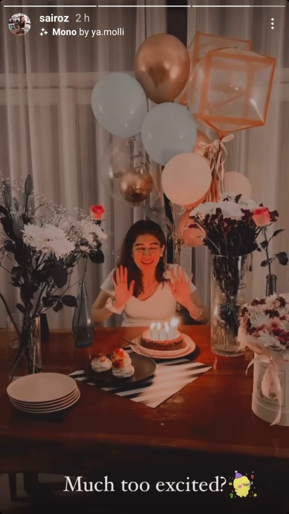 IN PICTURES: Syra Yousuf’s birthday celebrations