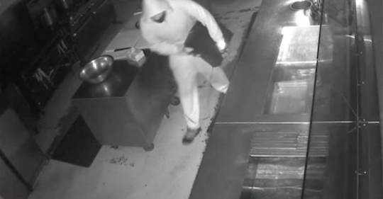Restaurant owner offers job to burglar who broke in to steal