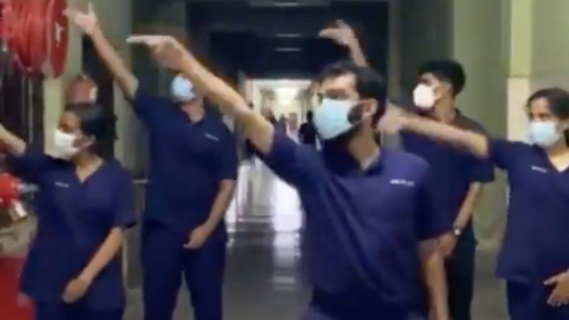 This public service dance by doctors will brighten up your day