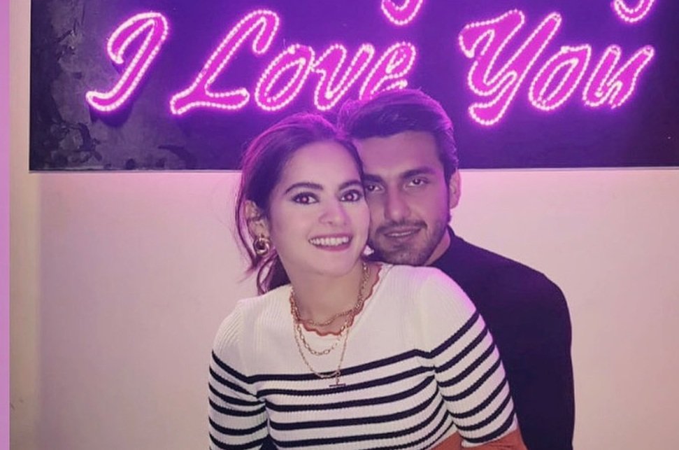 ‘Here is to forever’: Minal Khan, Ahsan Mohsin announce baat paki