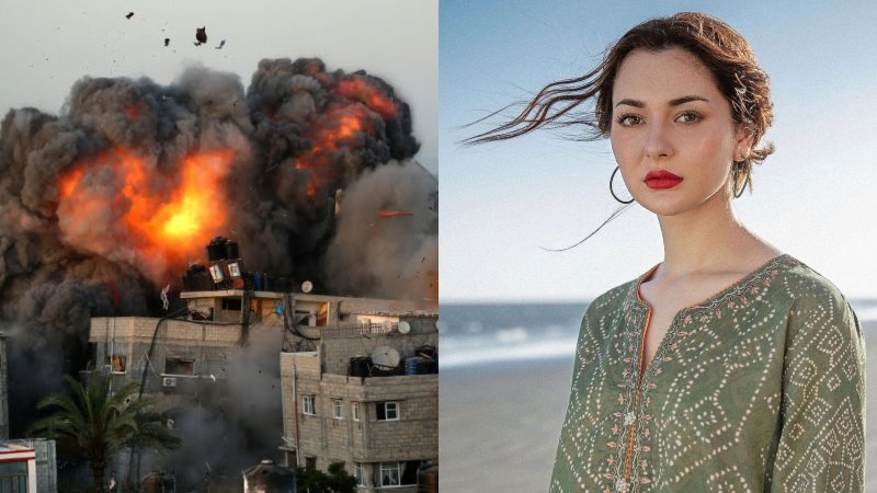 ‘Use your influence for the right thing’: Hania Aamir, Zara Noor urge people to call out violence in Palestine