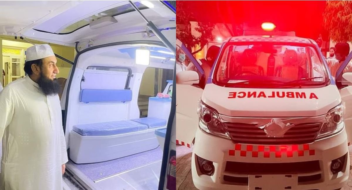 ‘In times of need,’ Maulana Tariq Jamil launches free ambulance service