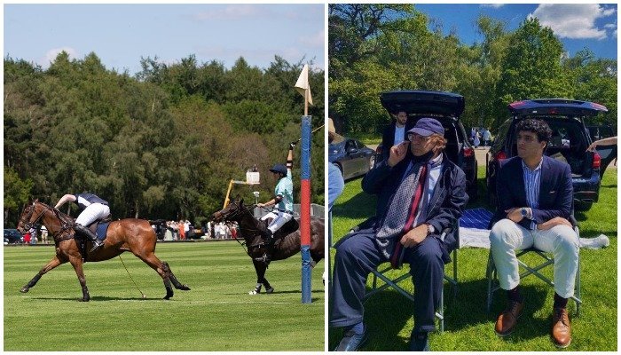 Nawaz Sharif watches grandson play polo for Cambridge University