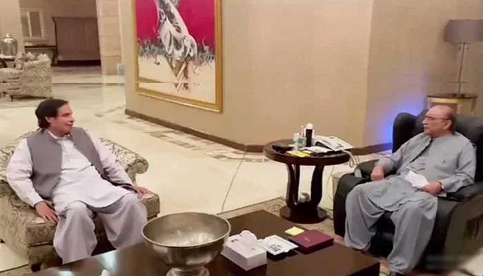 PM was informed about the meeting between Asif Ali Zardari and Pervaiz Elahi