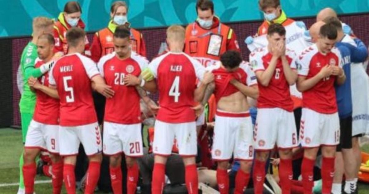Eriksen collapses during Denmark’s Euro 2020 match against Finland