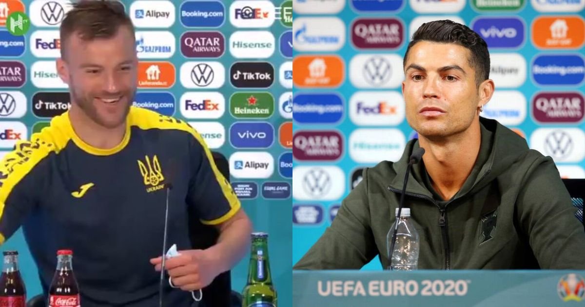 Ukraine’s Andriy Yarmolenko asks Coca-Cola and Heineken to contact him after Ronaldo, Locatelli’s snub