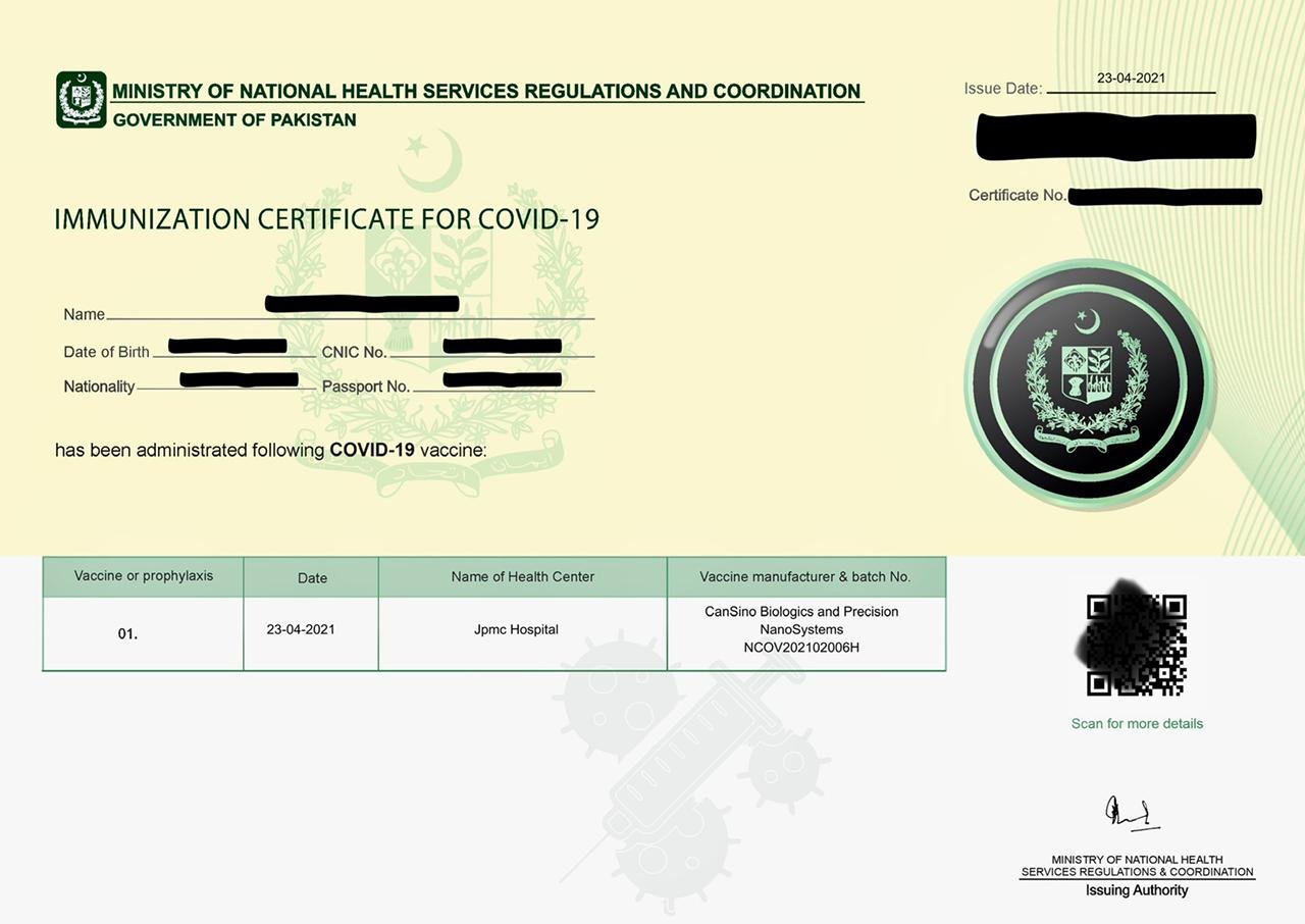 How to get your Covid-19 vaccination certificate