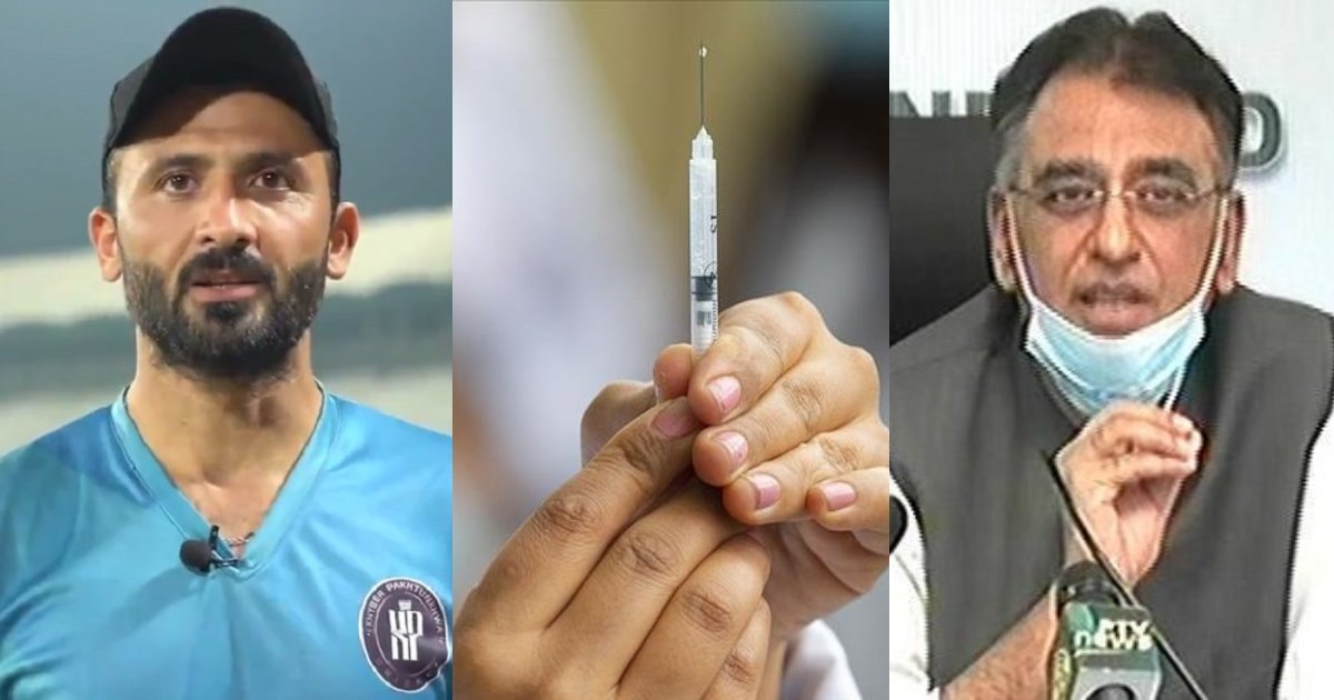 NCOC responds to cricketer Junaid Khan’s tweets about Covid vaccine shortage