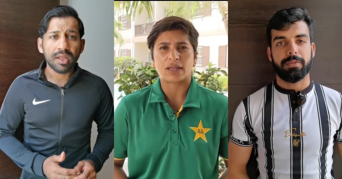 Pakistan cricketers extend best wishes to Tokyo Olympics contingent