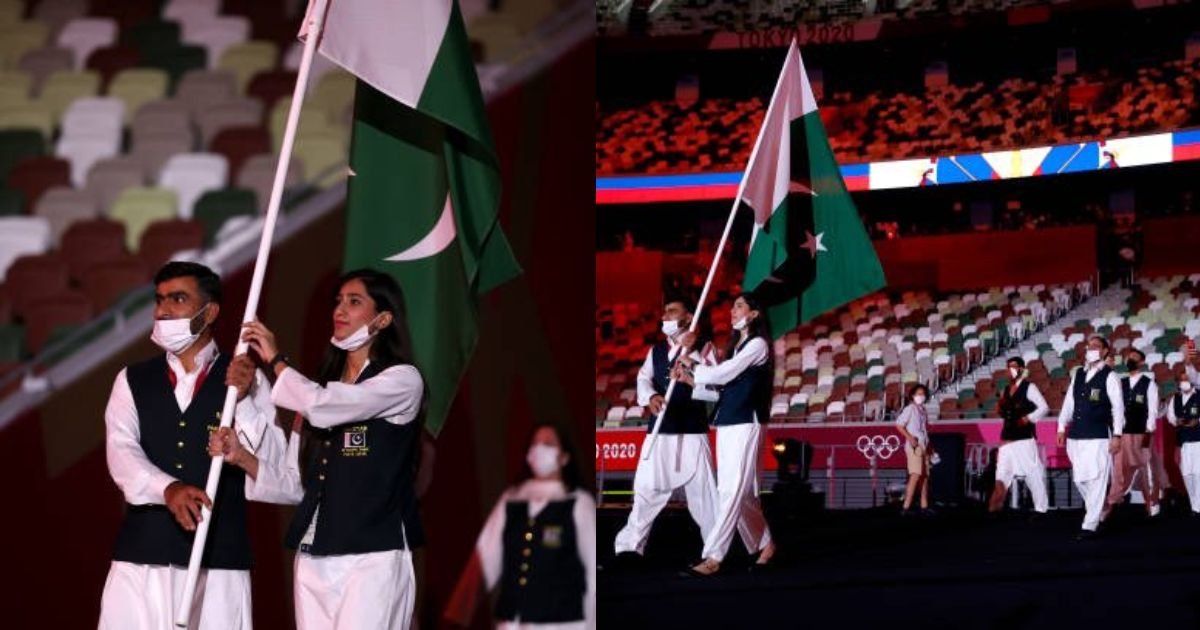Pakistani athletes participating in Tokyo Olympics