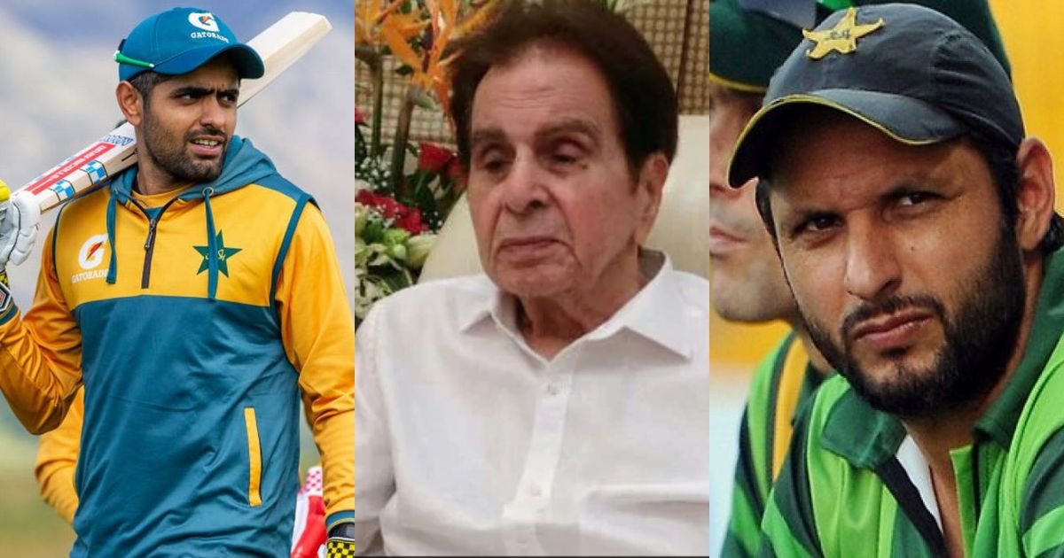 Shahid Afridi, Babar Azam saddened by the demise of Dilip Kumar