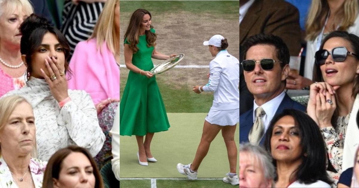 Tom Cruise, Priyanka Chopra and Royals spotted at the star-studded Wimbledon finals