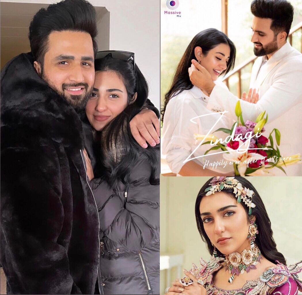 Falak Shabir and Sarah Khan debut as a reel pair in ‘Zindagi’, announces release date