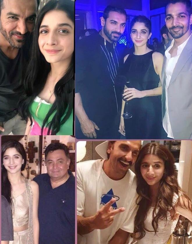 When Mawra Hocane hung out with Bollywood biggies