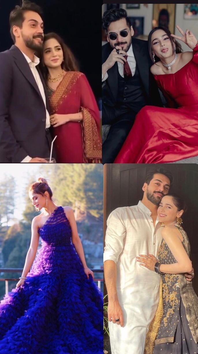 Aima Baig, Shahbaz Shigri host a lavish engagement ceremony