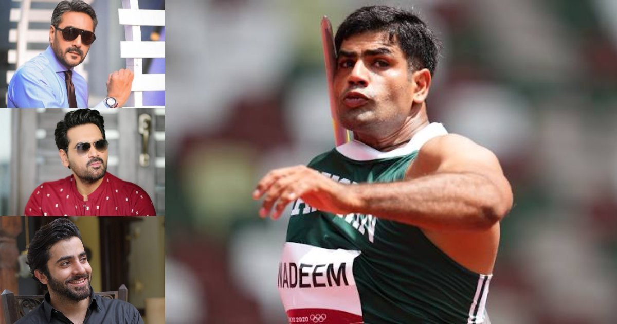 Celebrities laud Arshad Nadeem for hitting a milestone at Olympics