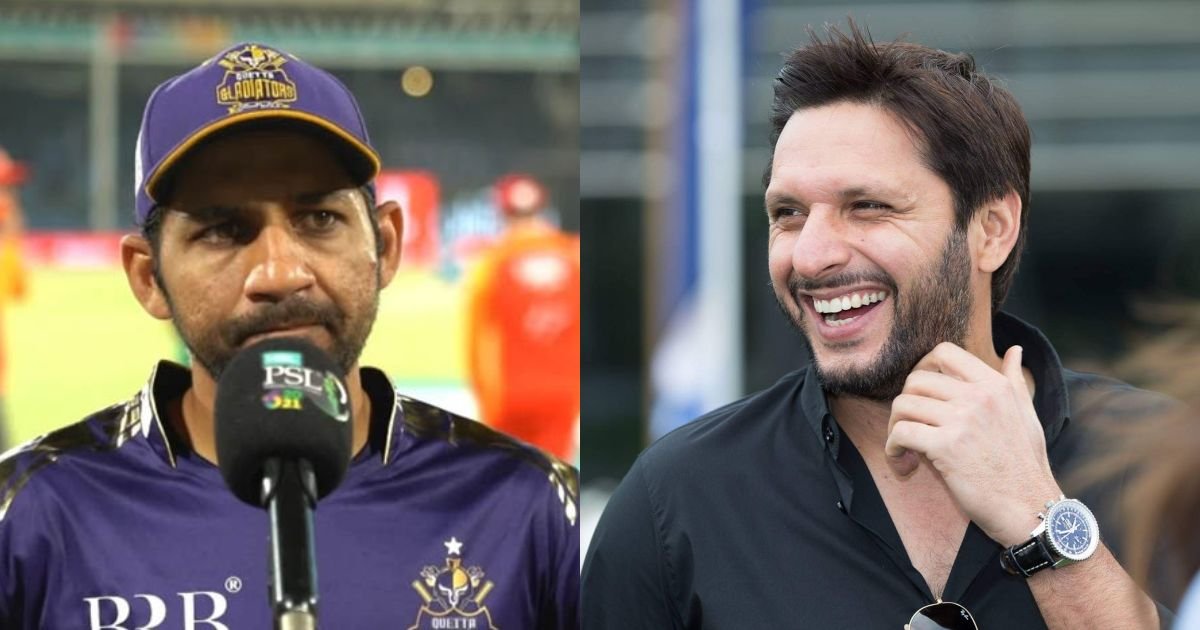 Is Shahid Afridi replacing Sarfaraz Ahmed as Quetta Gladiators skipper next PSL?
