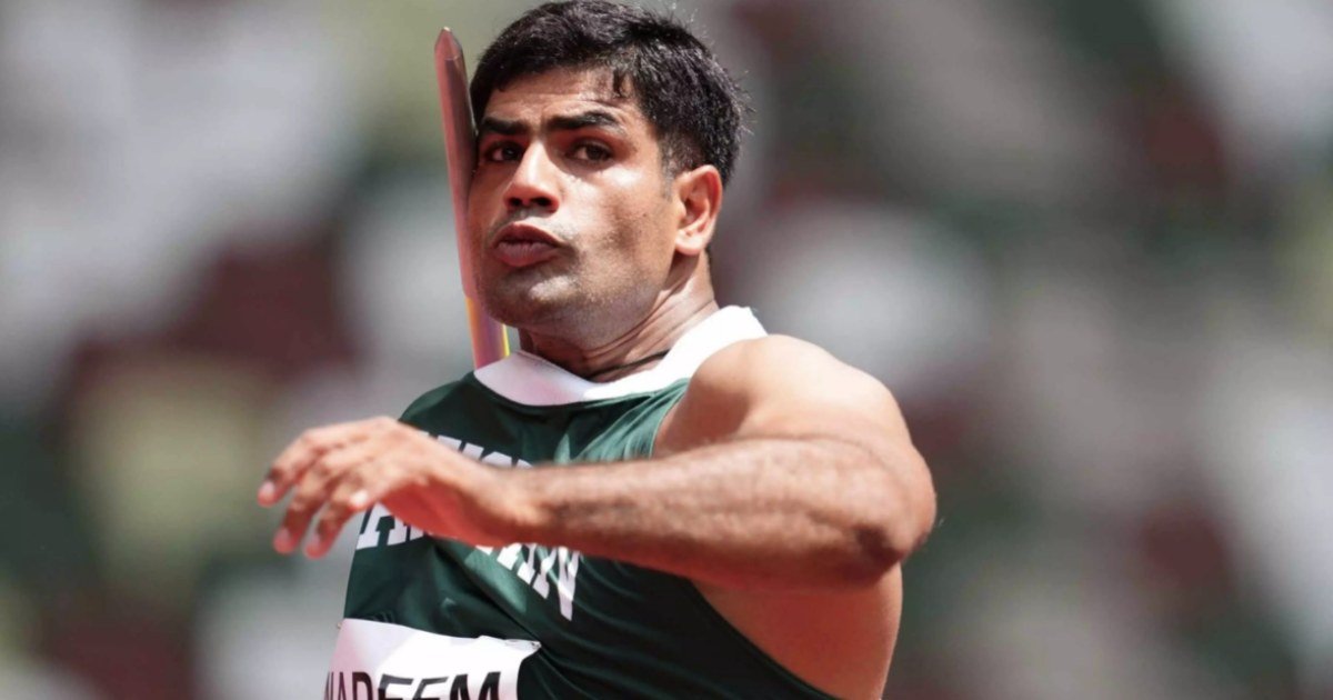 Olympian Arshad Nadeem requests fans to follow his official Twitter account