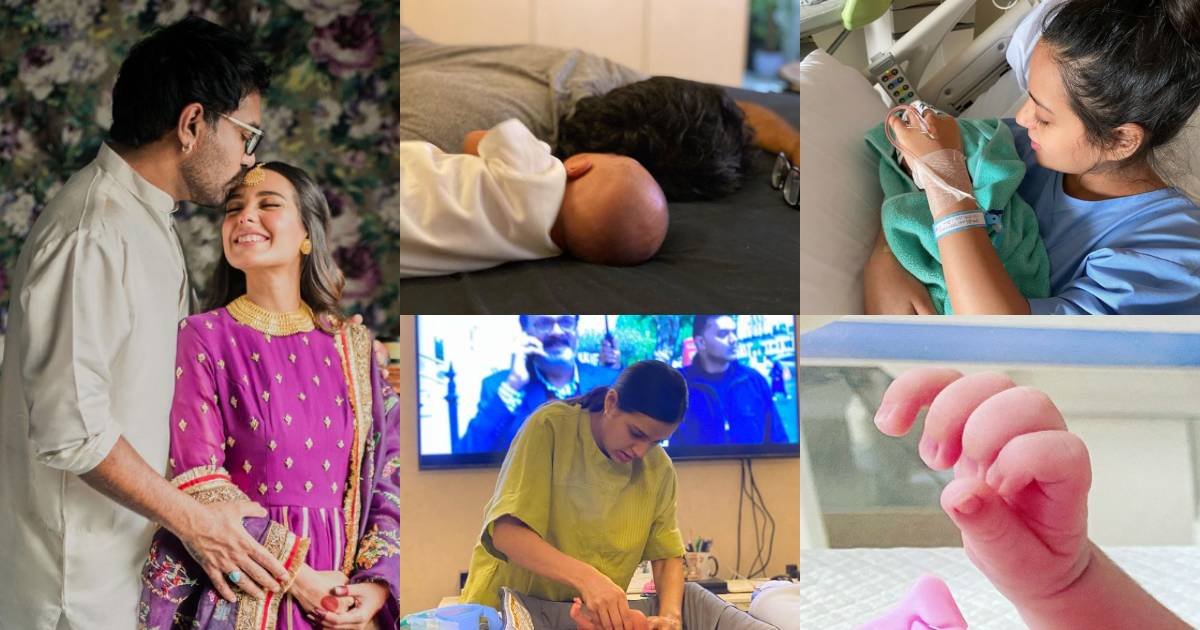 Video: Iqra Aziz sings ‘Baby Shark’ to son Kabir, Yasir slams Abrar-ul-Haq