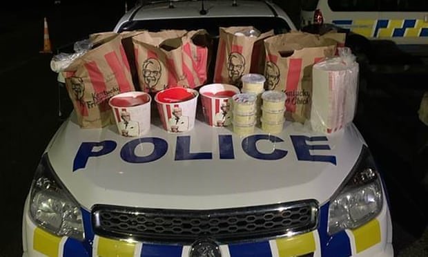 Police arrest pair trying to enter Auckland with ‘large amount’ of KFC