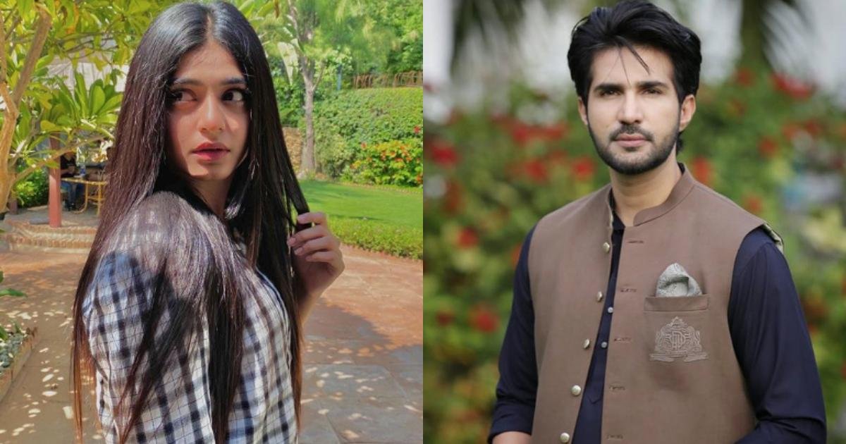 Adeel Chaudhry, Sehar Khan escape an accident on sets, actress jumps off a moving bike