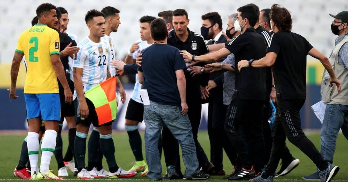 Brazil-Argentina match: Police storm field to arrest players for Covid violation
