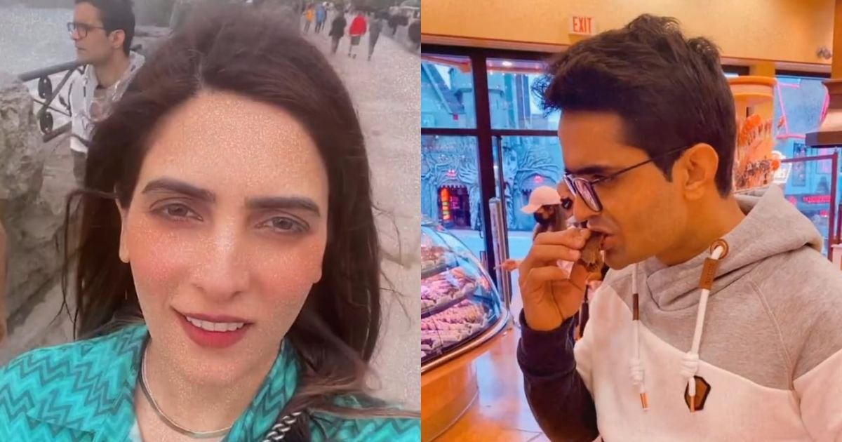 Shahzeb Khanzada visits Niagara Falls for the first time