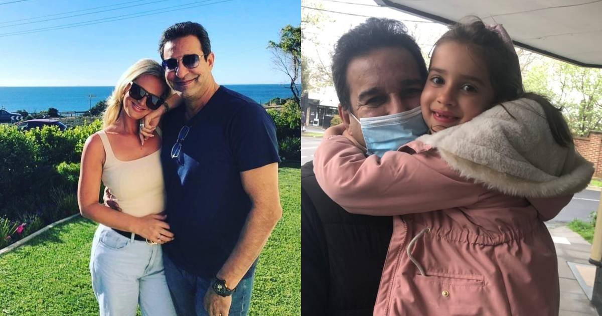 VIDEO: Wasim Akram reunites with daughter after 10 months