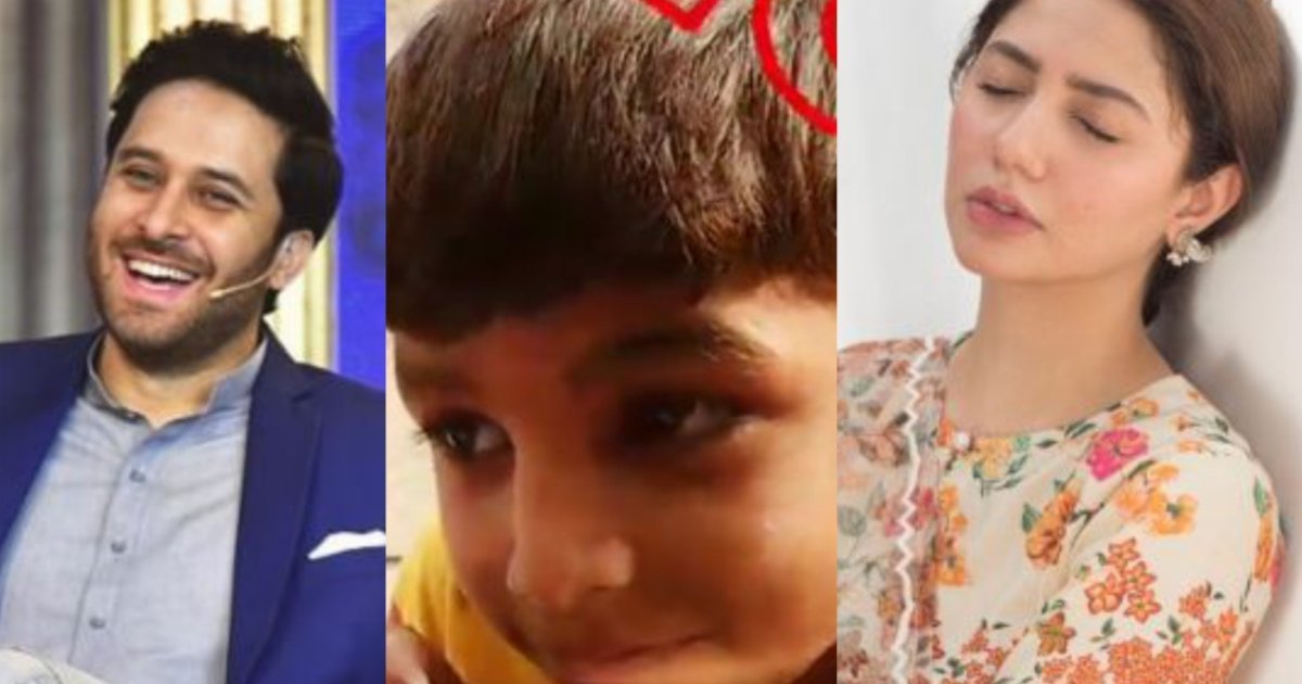 Video: Haroon Shahid has a ‘ROFL’ moment as street kid fails to recognise Mahira Khan