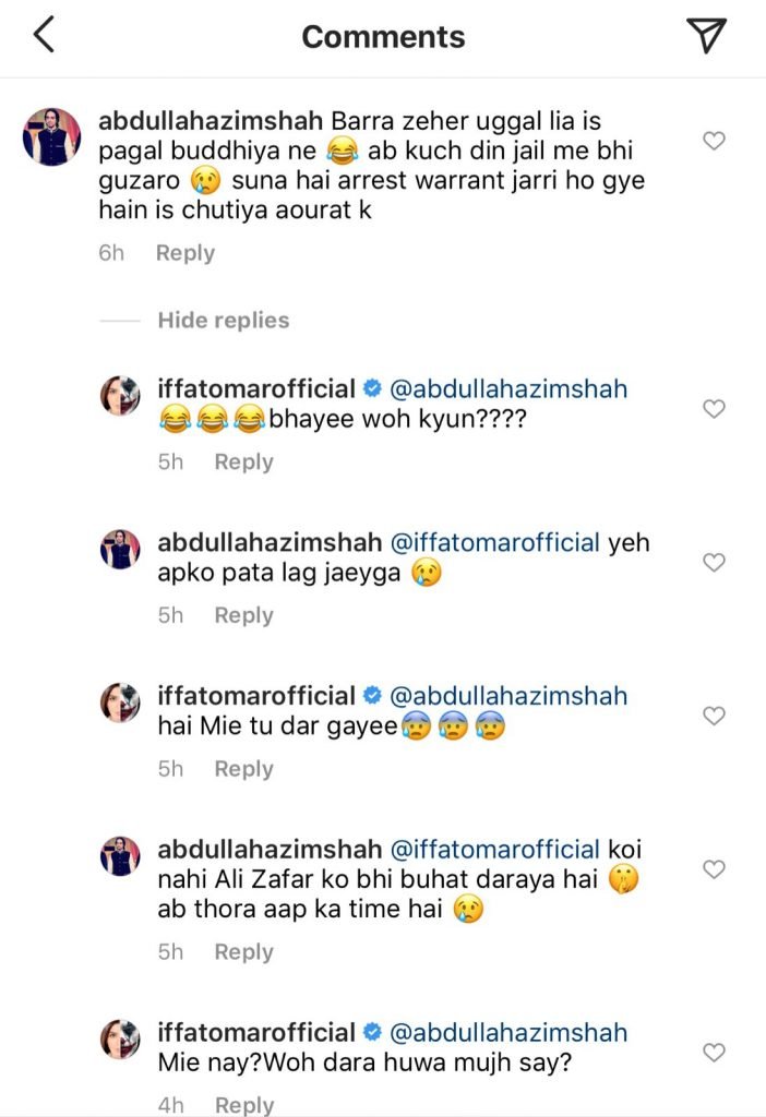 Arrest warrants issued for Iffat Omar and Ali Gul Pir