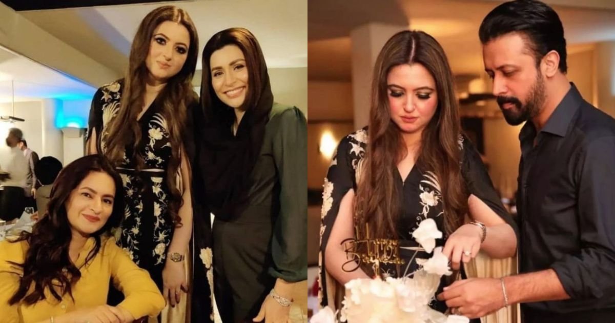 Sadaf Fawad, Fatima Ahmad glamp-up Atif Aslam’s better half Sara’s extravagant birthday celebrations