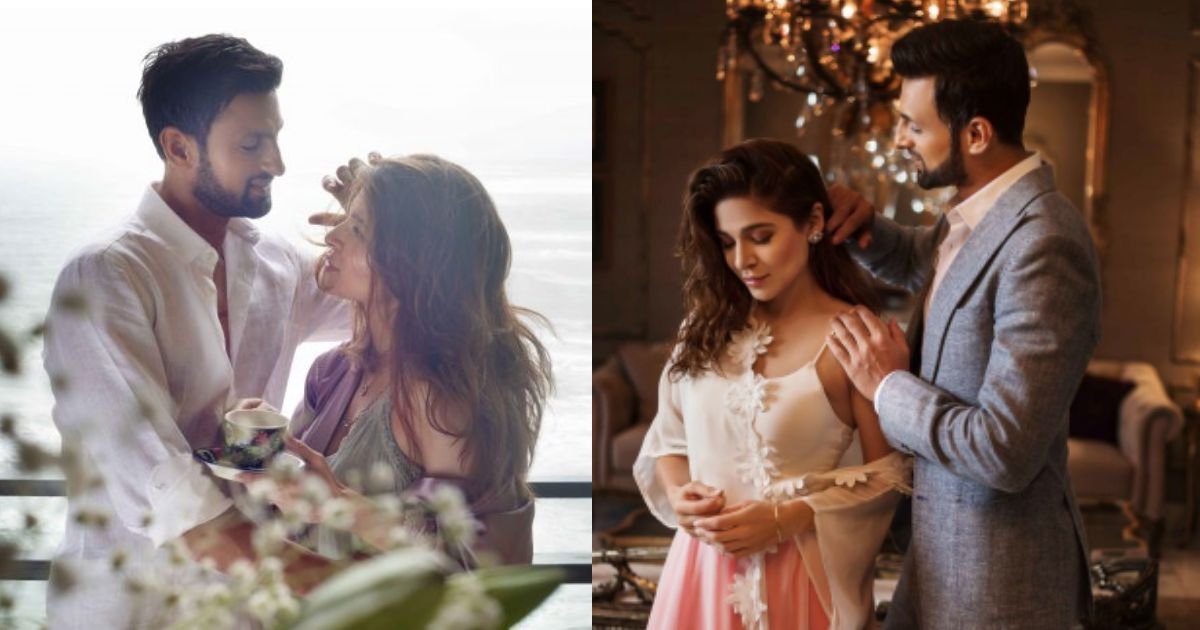Shoaib Malik, Ayesha Omar share crackling chemistry in latest fashion shoot