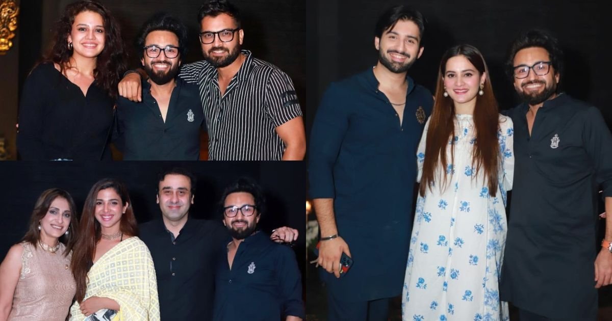 Sonya, Aiman and Zara ooze glamour at Asim Jofa’s star-studded bash