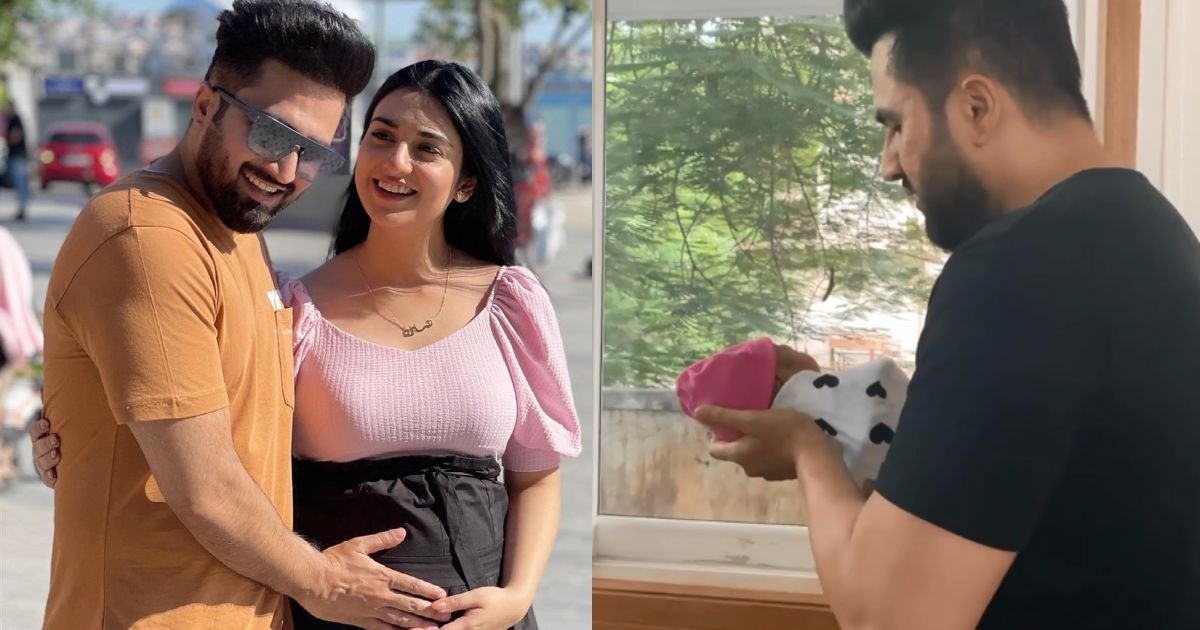 VIDEO: Falak Shabir recites Azaan in daughter Alyana’s ear