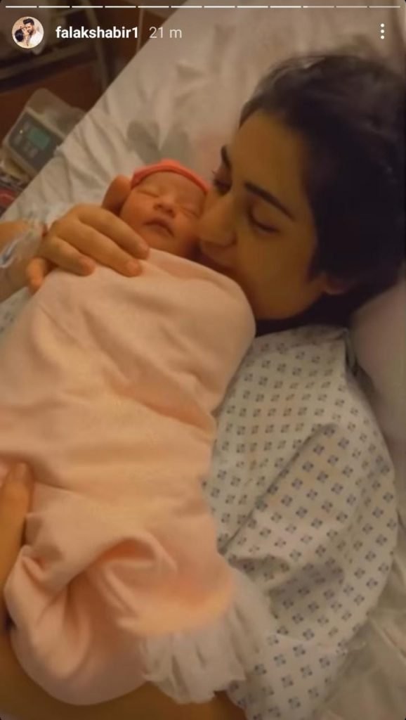 Video: Falak reveals daughter Alyana’s face, captures an emotional Sarah holding her for first time