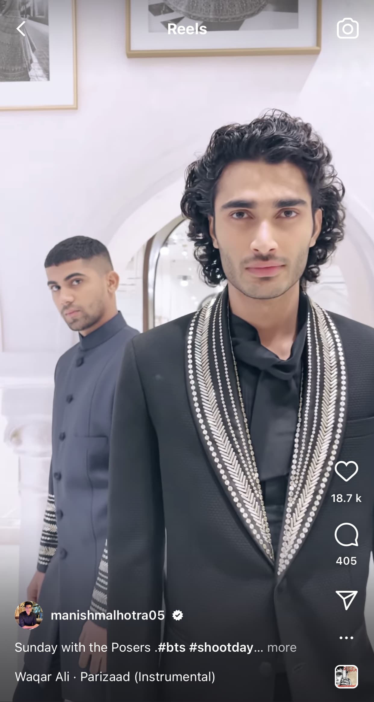 Manish Malhotra uses Parizaad’s OST for latest campaign, Ahmad Ali Akbar reacts