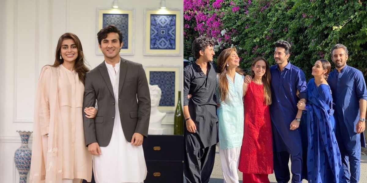 Sadaf-Shahroz, Momal and Shahzad have a blast together at a family wedding