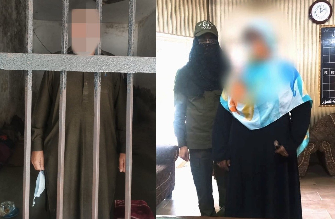 Video: Two women beaten in police station by another woman claiming the police forced her to do it