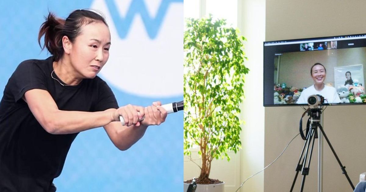 Peng Shuai: Missing Chinese tennis star appears in Beijing
