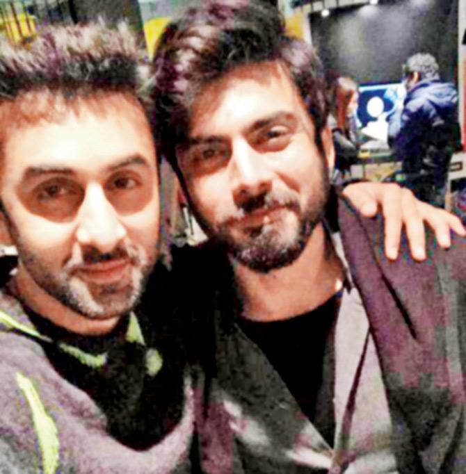 Ae Dil Hai Mushkil' co-stars Ranbir, Fawad sport identical beards