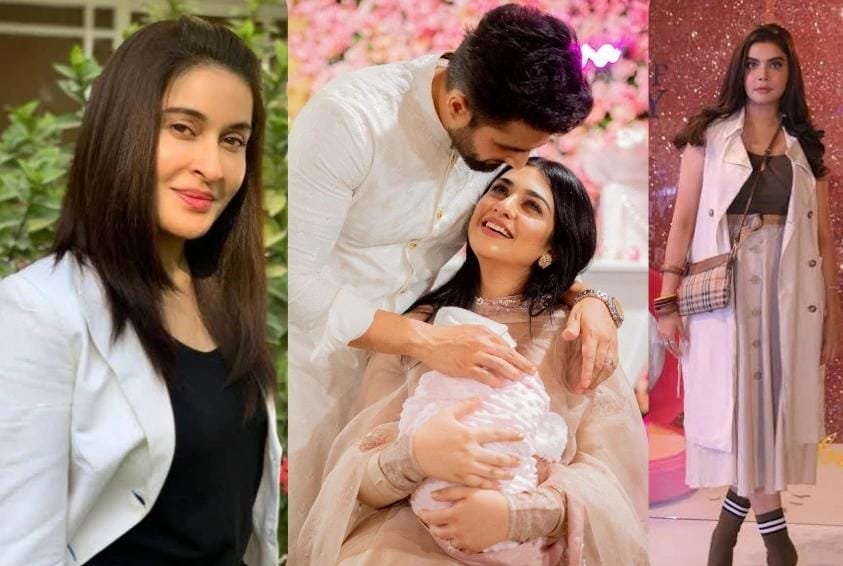 Nida, Shaista and Nausheen up the style quotient at Alyana Falak’s lavish Aqiqa Ceremony