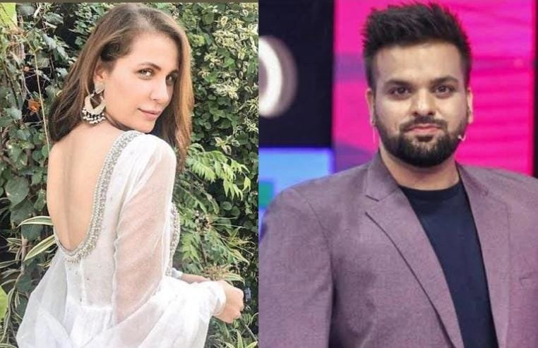 Video:  Nausheen Shah publicly insults Aadi Adeal Amjad for schooling her